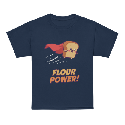 Flour Power V3 | Youth t-shirt Navy Apparel > Kids' T-Shirts ZomaModa