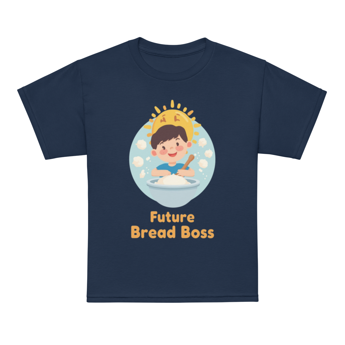 Future Bread Boss V3 | Youth t-shirt Navy Apparel > Kids' T-Shirts ZomaModa
