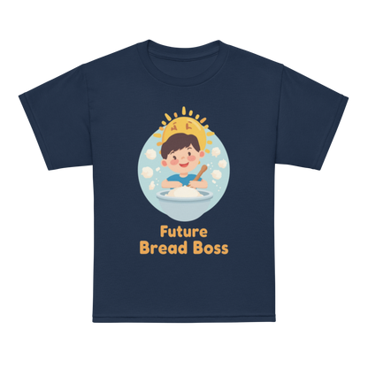 Future Bread Boss V3 | Youth t-shirt Navy Apparel > Kids' T-Shirts ZomaModa