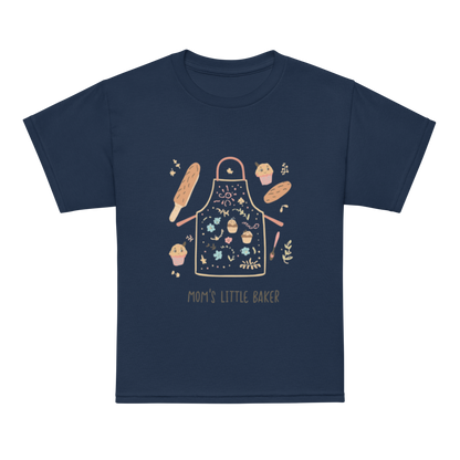 Mom’s Little Baker V4 | Youth t-shirt Navy Apparel > Kids' T-Shirts ZomaModa