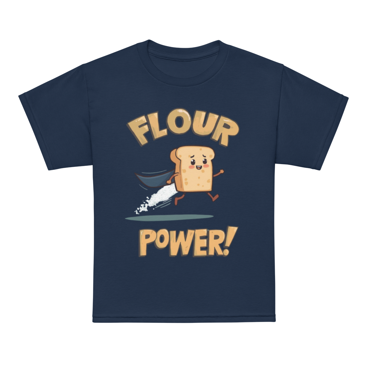 Flour Power V4 | Youth t-shirt Navy Apparel > Kids' T-Shirts ZomaModa