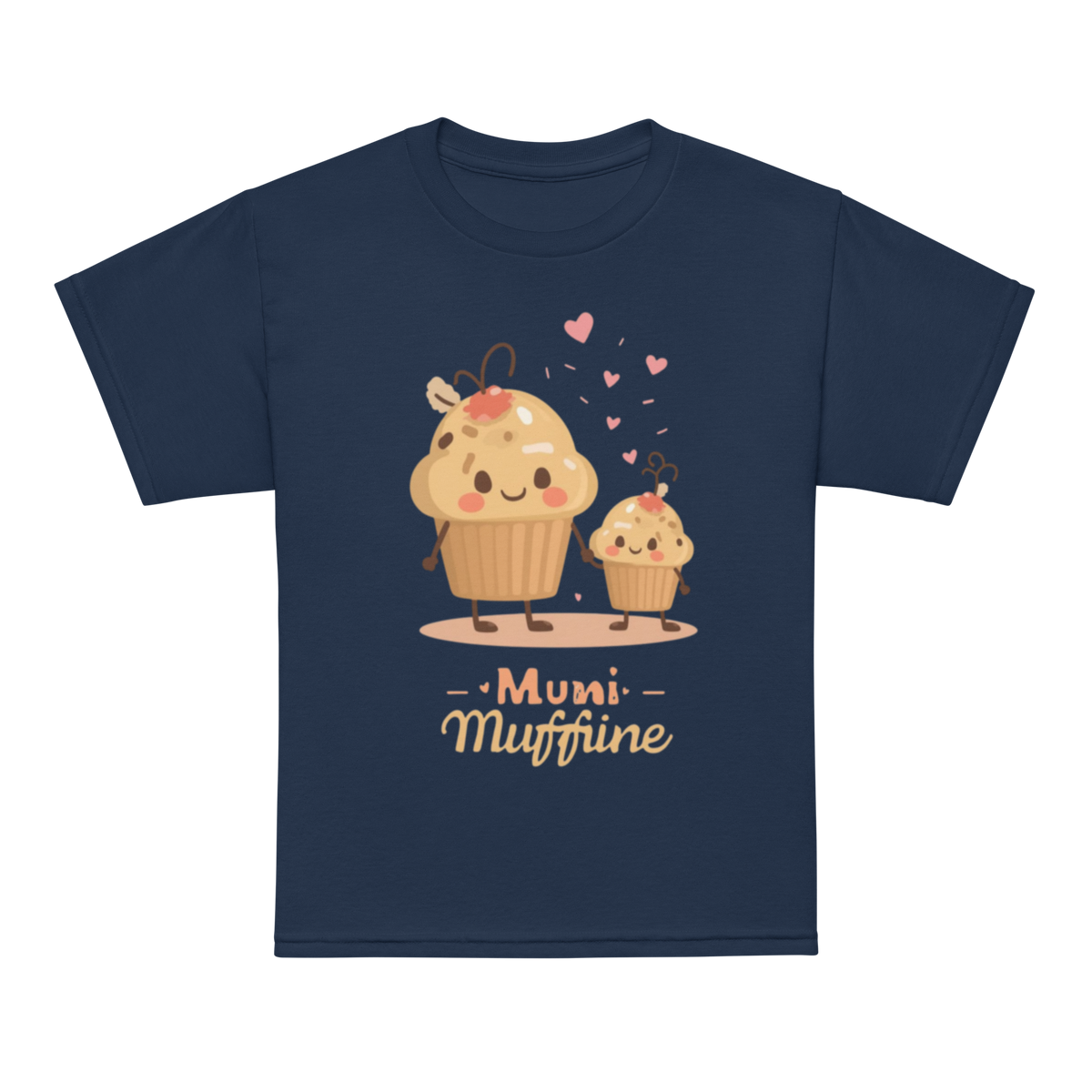 Mini Muffin Maker V4 | Youth t-shirt Navy Apparel > Kids' T-Shirts ZomaModa