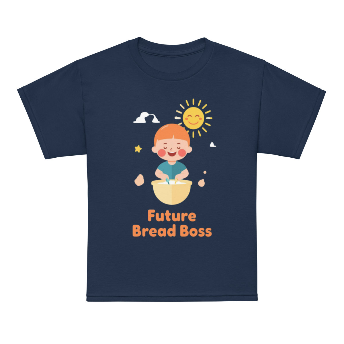 Future Bread Boss V4 | Youth t-shirt Navy Apparel > Kids' T-Shirts ZomaModa