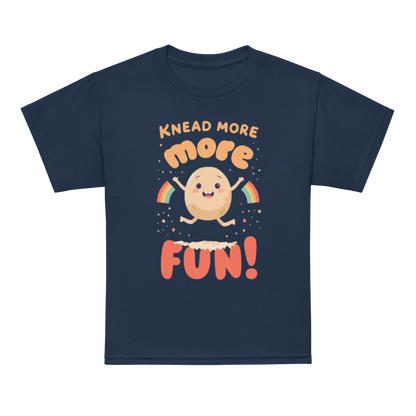 Knead More Fun V5 | Youth t-shirt Navy Apparel > Kids' T-Shirts ZomaModa