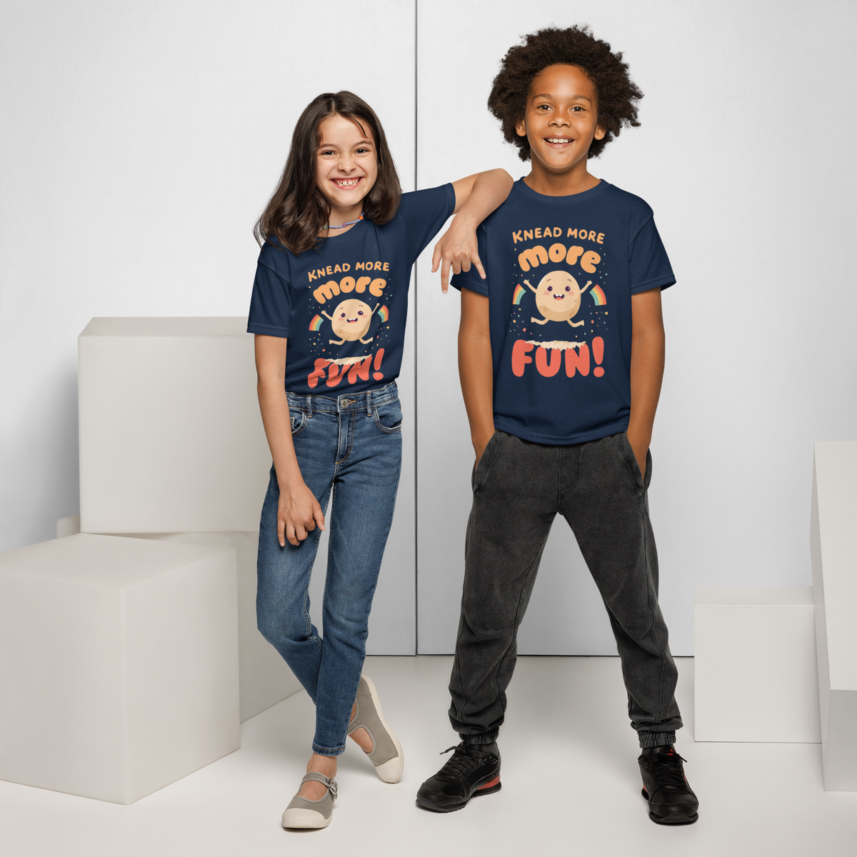 Knead More Fun V5 | Youth t-shirt Apparel > Kids' T-Shirts ZomaModa