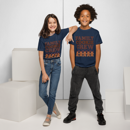 Family Cookie Crew V1 | Kids T-Shirt Navy Apparel > Kids' T-Shirts ZomaModa