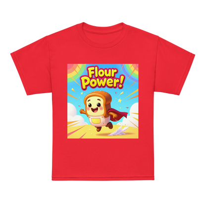 Flour Power V1 | Youth t-shirt Red Apparel > Kids' T-Shirts ZomaModa