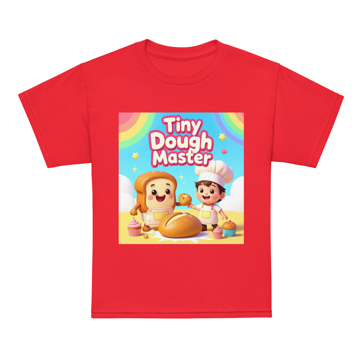 Tiny Dough Master V1 | Youth t-shirt Red Apparel > Kids' T-Shirts ZomaModa