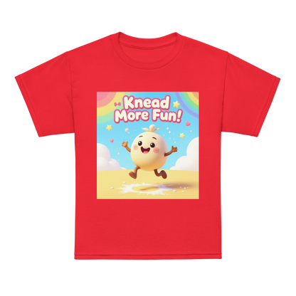 Knead More Fun V1 | Youth t-shirt Red Apparel > Kids' T-Shirts ZomaModa