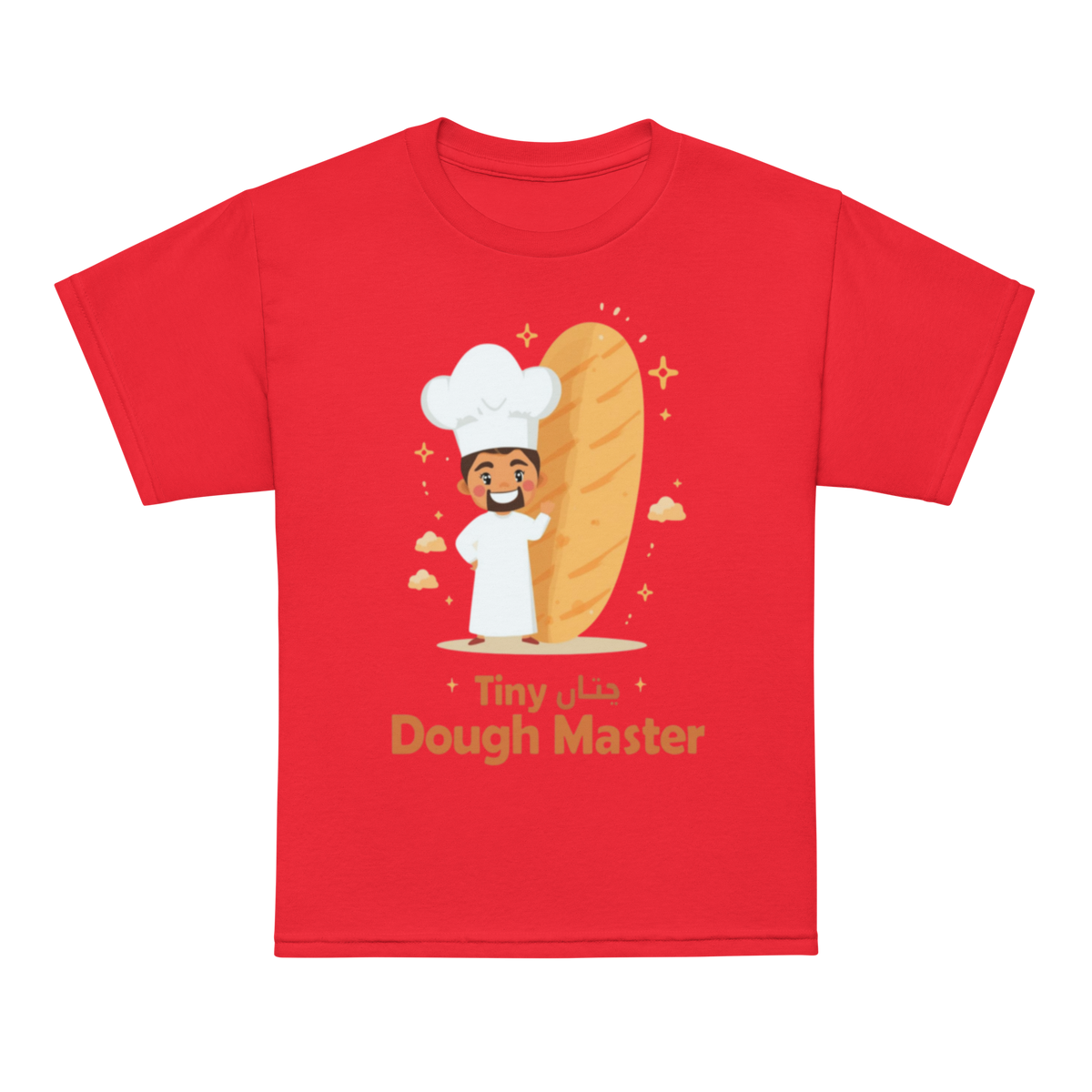Tiny Dough Master V2 | Youth t-shirt Red Apparel > Kids' T-Shirts ZomaModa