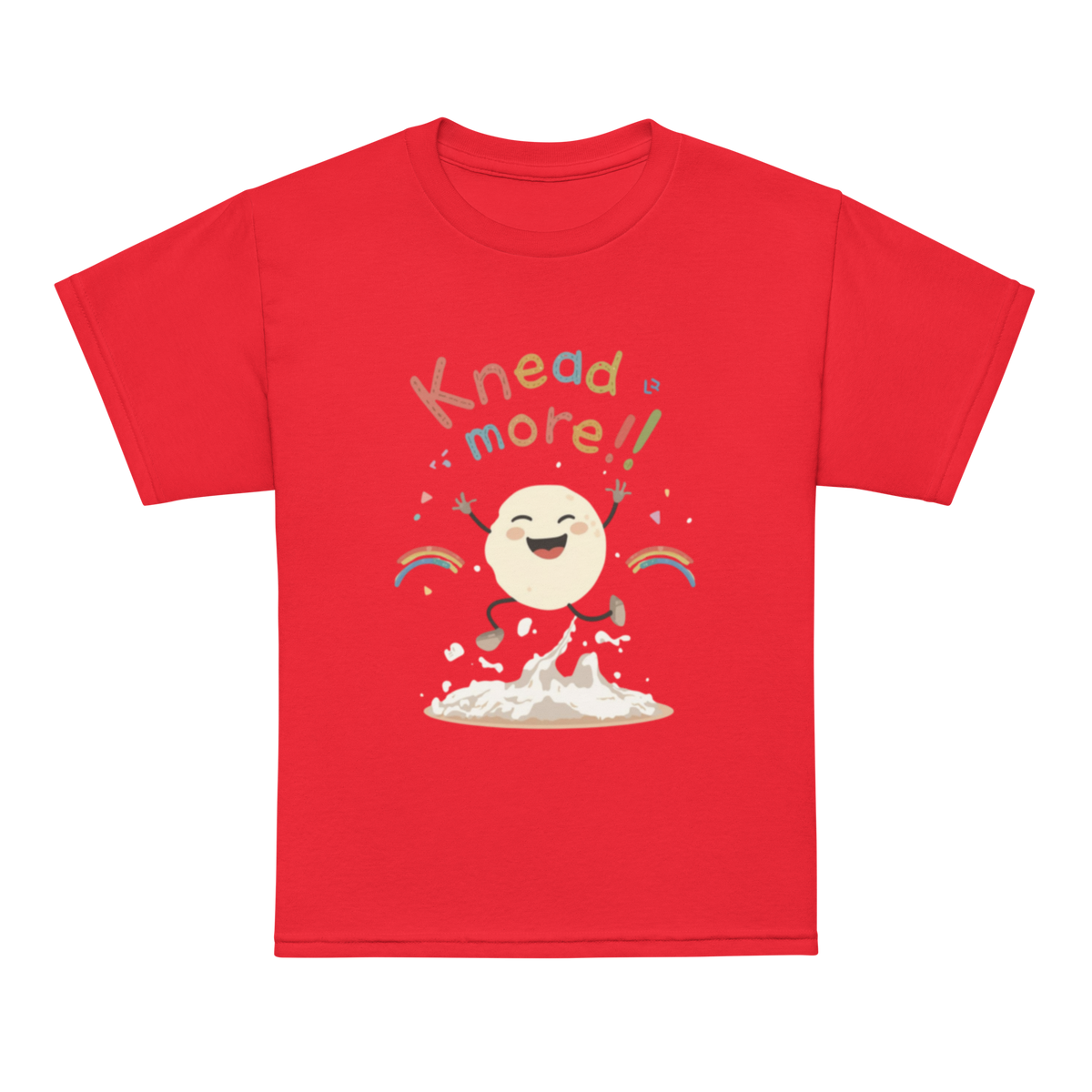 Knead More Fun V2 | Youth t-shirt Red Apparel > Kids' T-Shirts ZomaModa