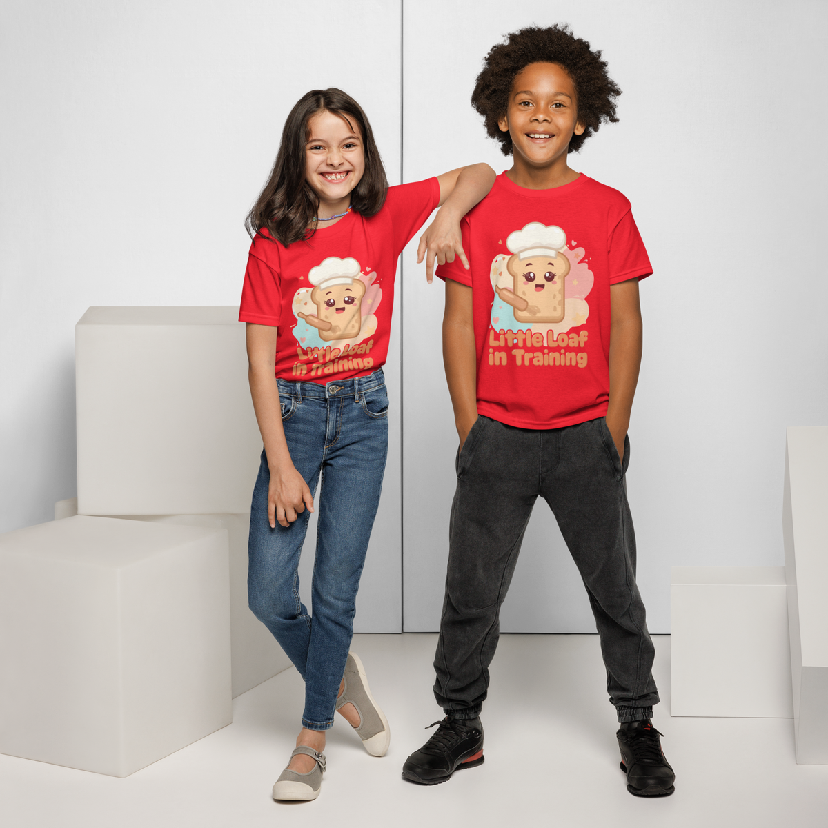 Little Loaf in Training V3 | Youth t-shirt Apparel > Kids' T-Shirts ZomaModa