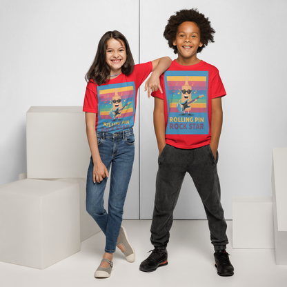 Rolling Pin Rock Star V4 | Youth t-shirt Apparel > Kids' T-Shirts ZomaModa