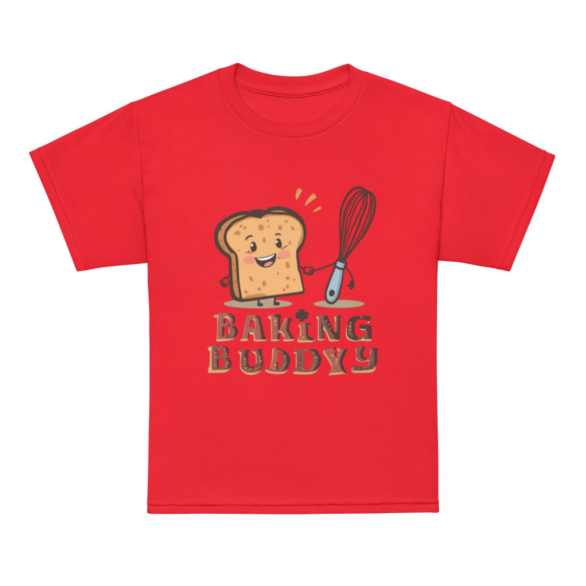Baking Buddy V4 | Youth t-shirt Red Apparel > Kids' T-Shirts ZomaModa