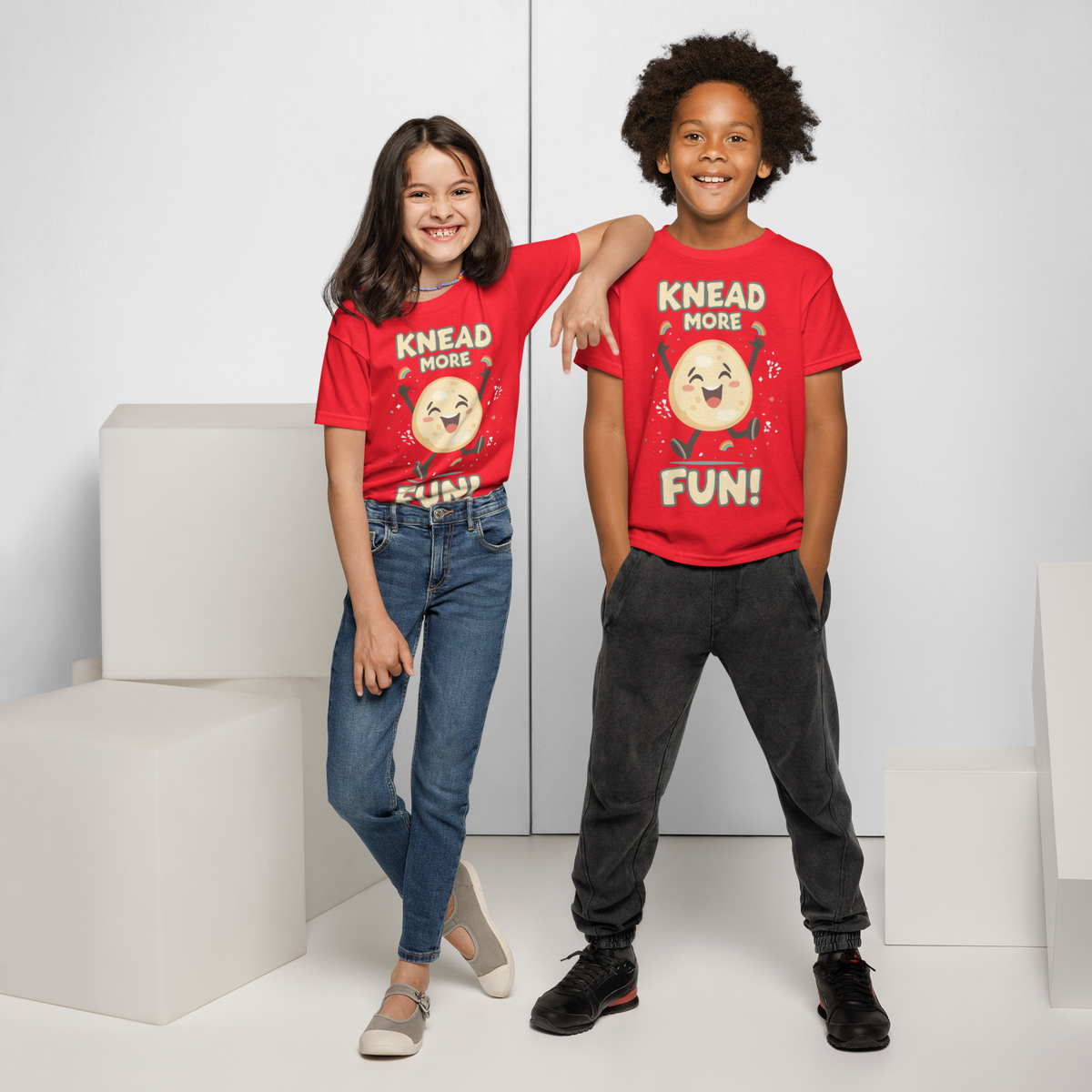 Knead More Fun V3 | Youth t-shirt Apparel > Kids' T-Shirts ZomaModa