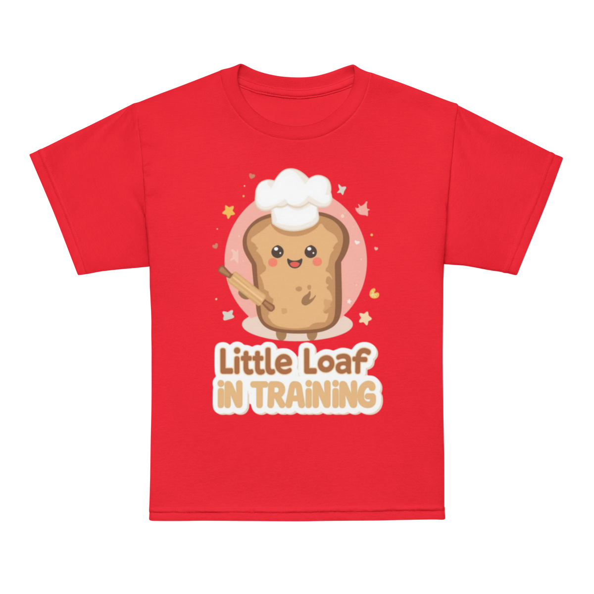 Little Loaf in Training V5 | Youth t-shirt Red Apparel > Kids' T-Shirts ZomaModa