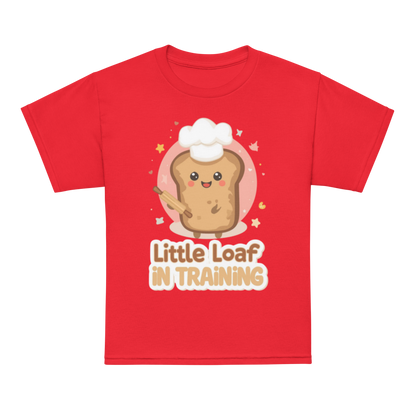 Little Loaf in Training V5 | Youth t-shirt Red Apparel > Kids' T-Shirts ZomaModa