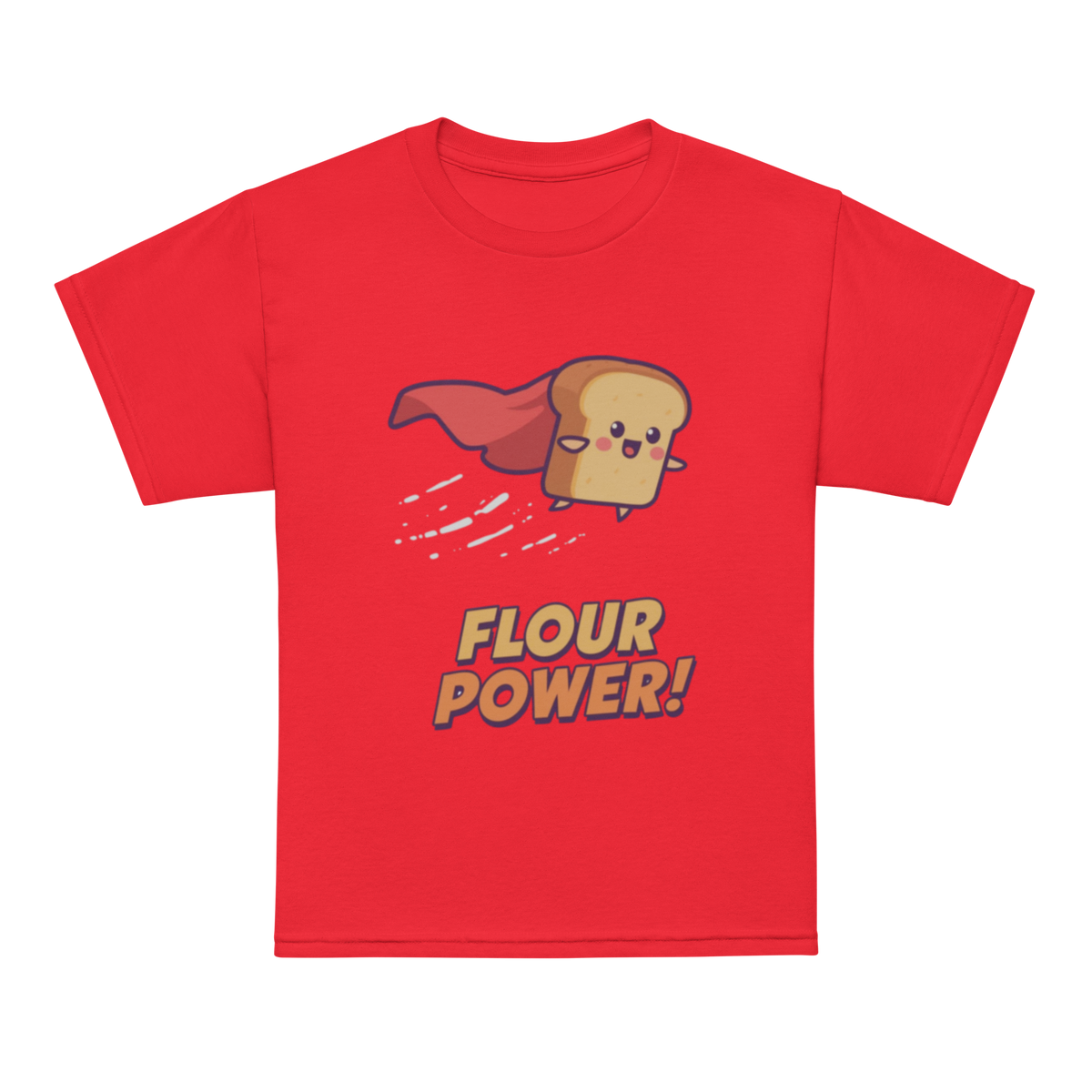 Flour Power V3 | Youth t-shirt Red Apparel > Kids' T-Shirts ZomaModa