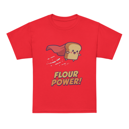 Flour Power V3 | Youth t-shirt Red Apparel > Kids' T-Shirts ZomaModa