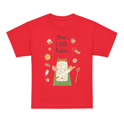Mom’s Little Baker V3 | Youth t-shirt Red Apparel > Kids' T-Shirts ZomaModa