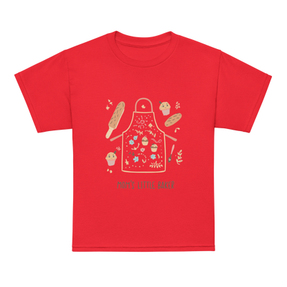Mom’s Little Baker V4 | Youth t-shirt Red Apparel > Kids' T-Shirts ZomaModa