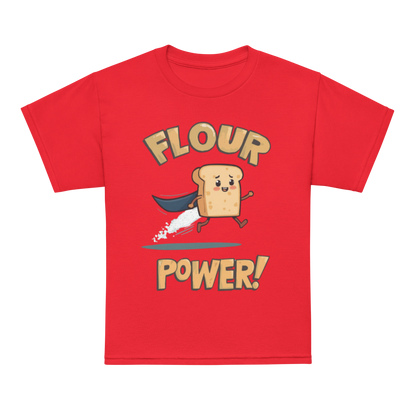 Flour Power V4 | Youth t-shirt Red Apparel > Kids' T-Shirts ZomaModa