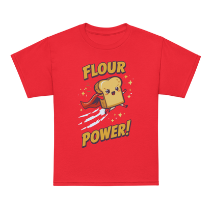 Flour Power V5 | Youth t-shirt Red Apparel > Kids' T-Shirts ZomaModa
