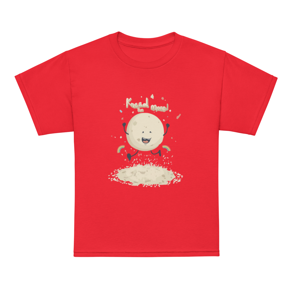 Knead More Fun V4 | Youth t-shirt Red Apparel > Kids' T-Shirts ZomaModa