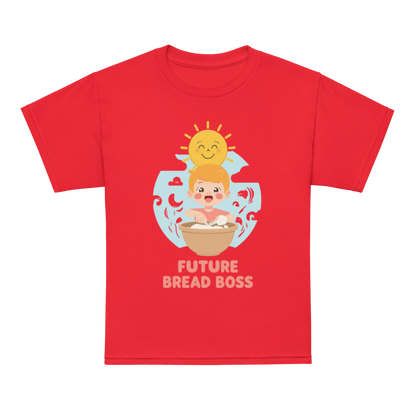 Future Bread Boss V5 | Youth t-shirt Red Apparel > Kids' T-Shirts ZomaModa