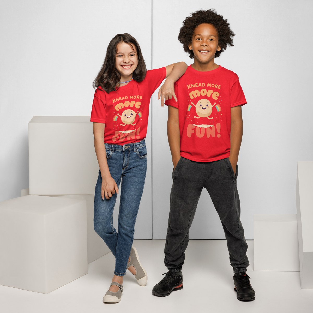 Knead More Fun V5 | Youth t-shirt Apparel > Kids' T-Shirts ZomaModa