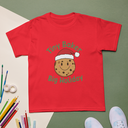 Tiny Baker Holiday V2 | Kids T-Shirt Apparel > Kids' T-Shirts ZomaModa