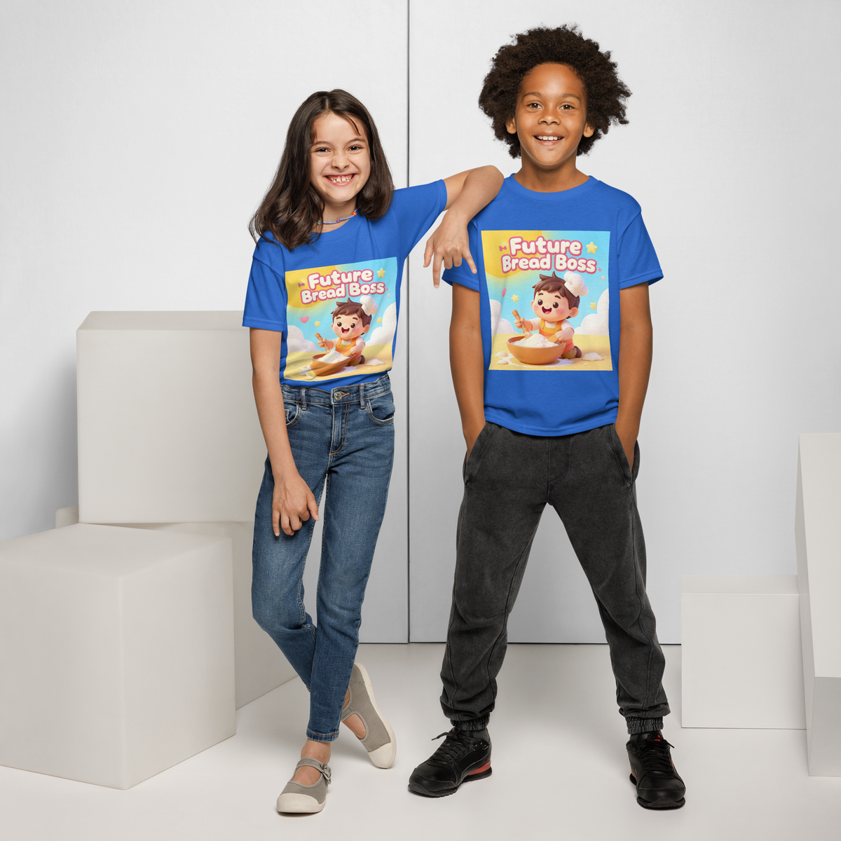 Future Bread Boss V1 | Youth t-shirt Apparel > Kids' T-Shirts ZomaModa