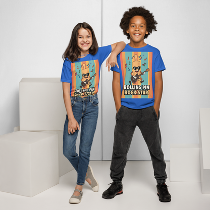 Rolling Pin Rock Star V2 | Youth t-shirt Apparel > Kids' T-Shirts ZomaModa