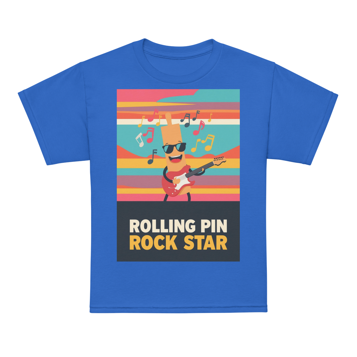 Rolling Pin Rock Star V3 | Youth t-shirt Royal Apparel > Kids' T-Shirts ZomaModa