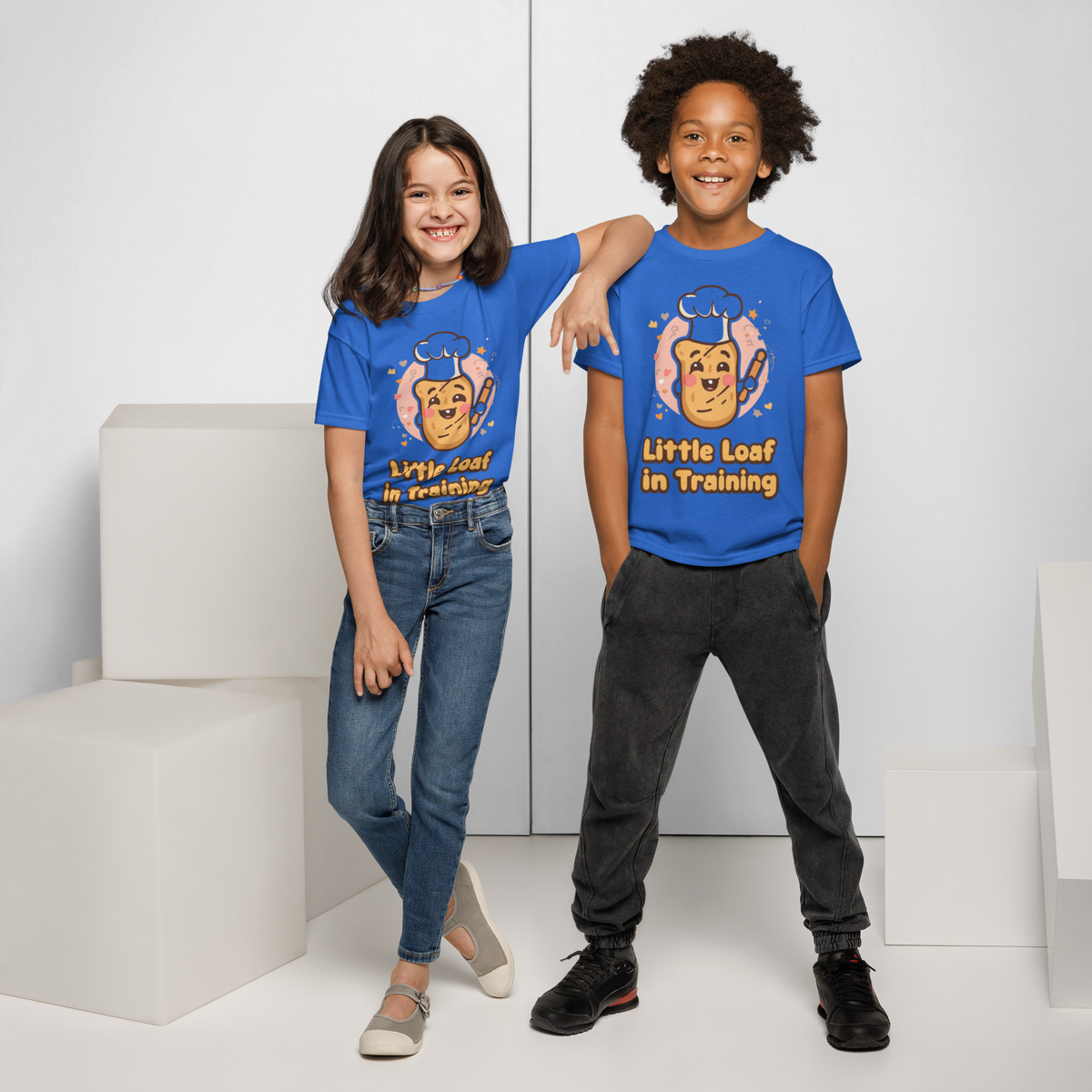 Little Loaf in Training V2 | Youth t-shirt Apparel > Kids' T-Shirts ZomaModa