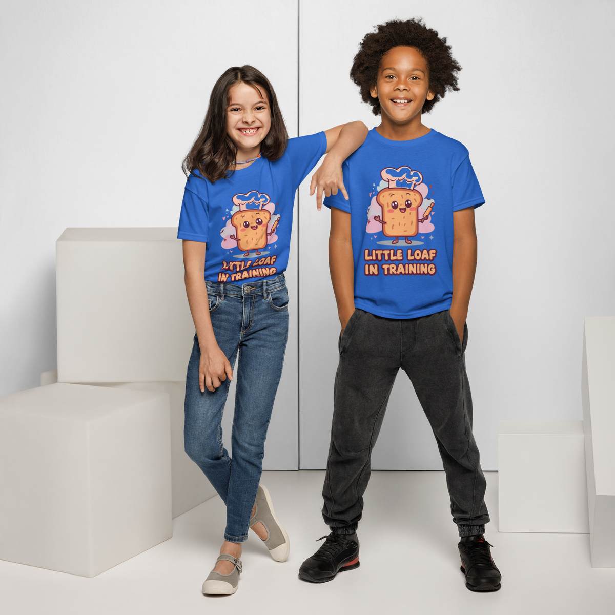 Little Loaf in Training V4 | Youth t-shirt Apparel > Kids' T-Shirts ZomaModa
