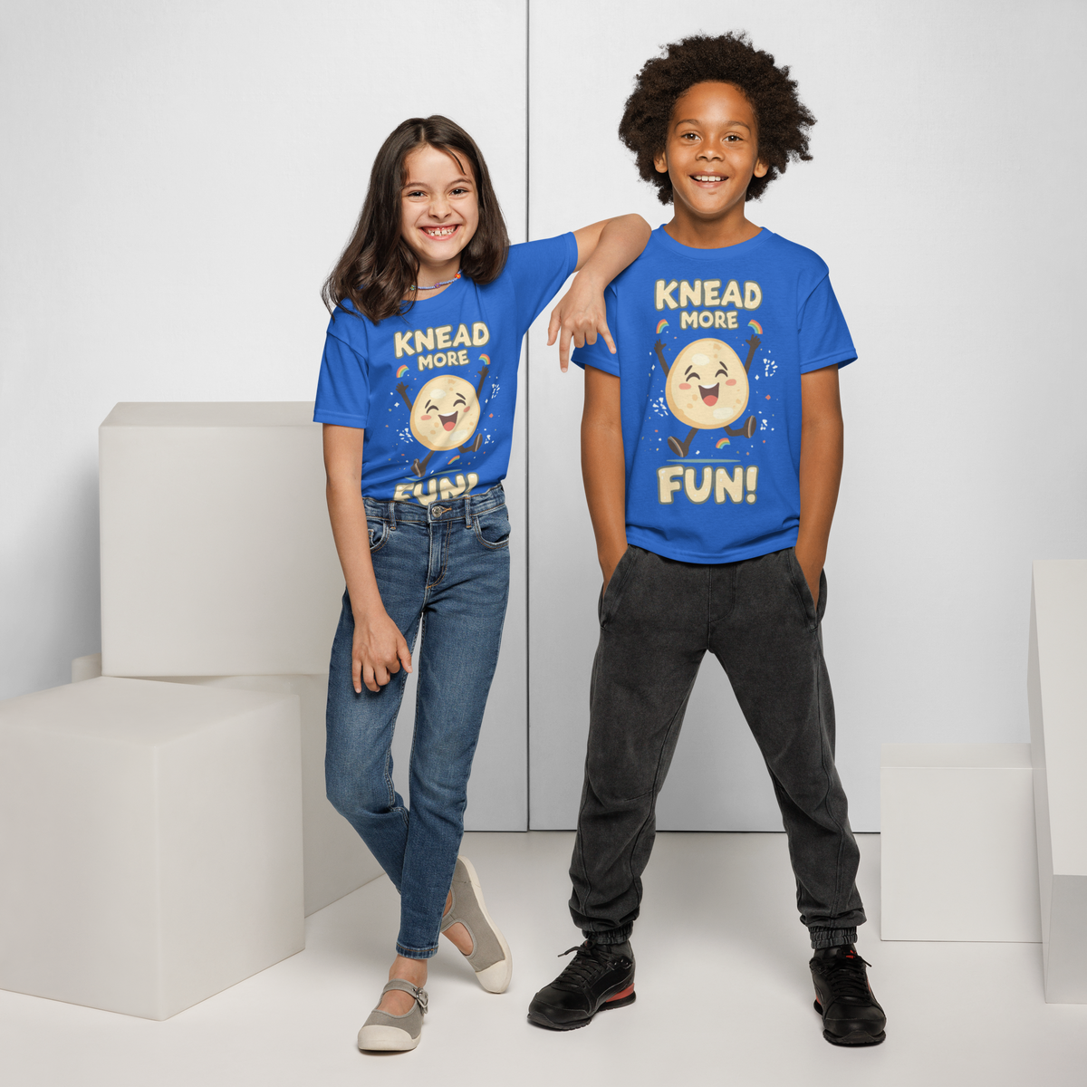 Knead More Fun V3 | Youth t-shirt Apparel > Kids' T-Shirts ZomaModa