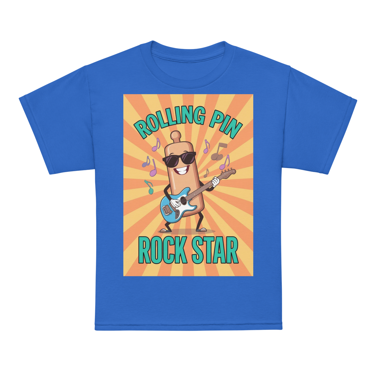Rolling Pin Rock Star V5 | Youth t-shirt Royal Apparel > Kids' T-Shirts ZomaModa