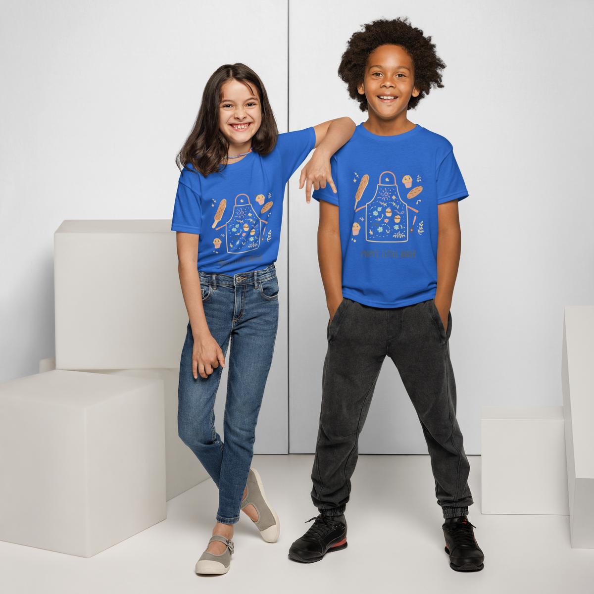 Mom’s Little Baker V4 | Youth t-shirt Apparel > Kids' T-Shirts ZomaModa