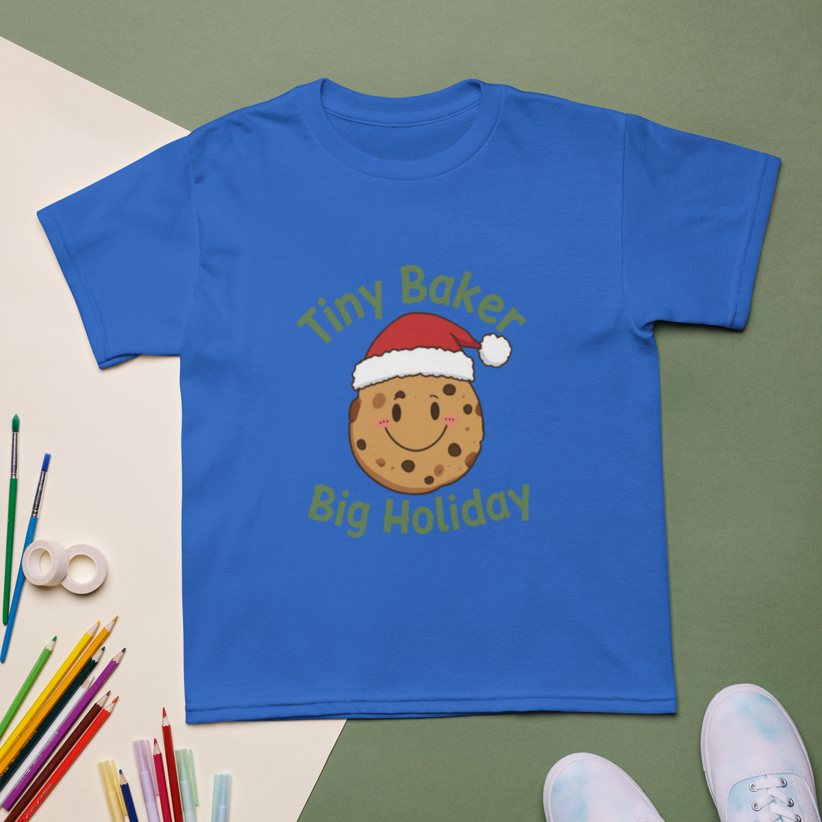 Tiny Baker Holiday V2 | Kids T-Shirt Apparel > Kids' T-Shirts ZomaModa