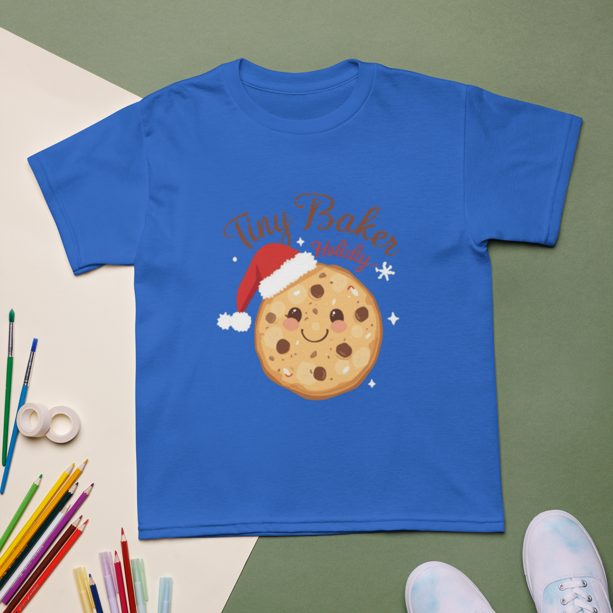 Tiny Baker Holiday V3 | Kids T-Shirt Apparel > Kids' T-Shirts ZomaModa