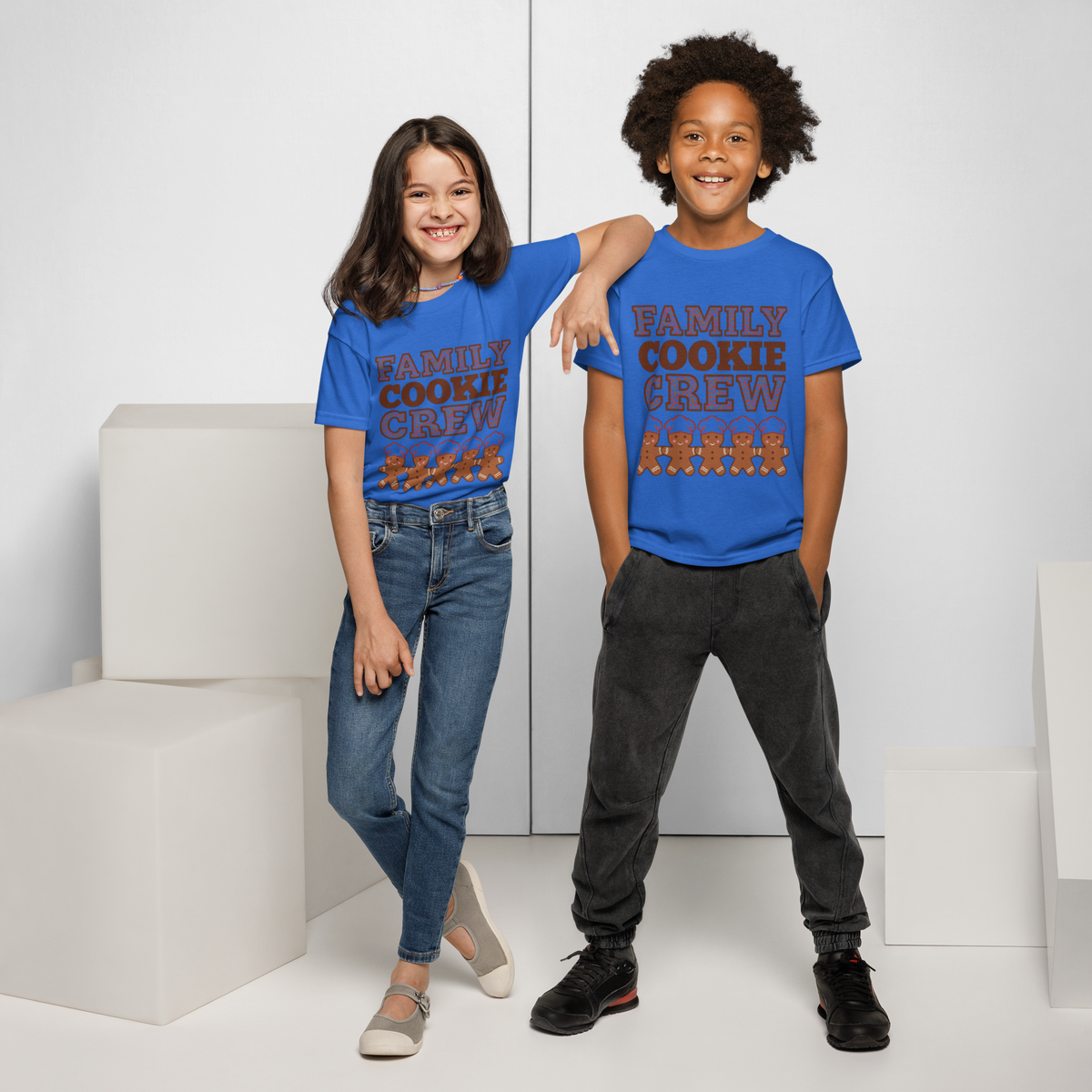 Family Cookie Crew V1 | Kids T-Shirt Royal Apparel > Kids' T-Shirts ZomaModa