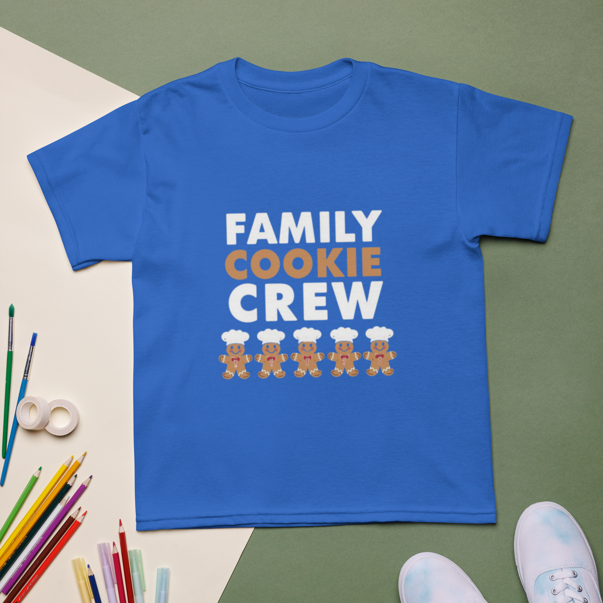 Family Cookie Crew V2 | Kids T-Shirt Apparel > Kids' T-Shirts ZomaModa