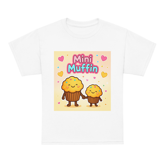 Mini Muffin Maker V1 | Youth t-shirt White Apparel > Kids' T-Shirts ZomaModa