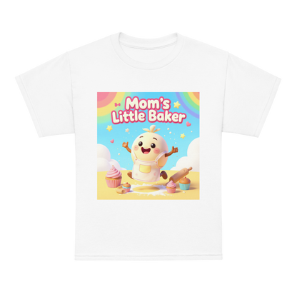 Mom’s Little Baker V1 | Youth t-shirt White Apparel > Kids' T-Shirts ZomaModa
