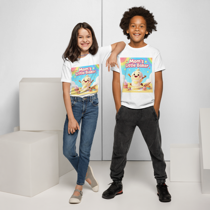 Mom’s Little Baker V1 | Youth t-shirt Apparel > Kids' T-Shirts ZomaModa