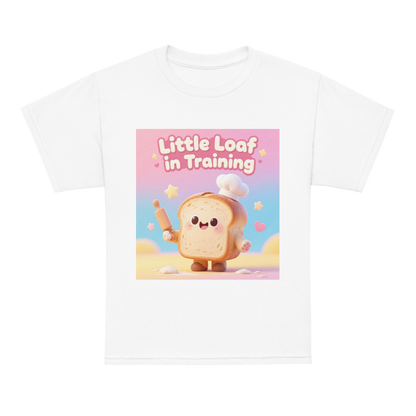 Little Loaf in Training V1 | Youth t-shirt White Apparel > Kids' T-Shirts ZomaModa