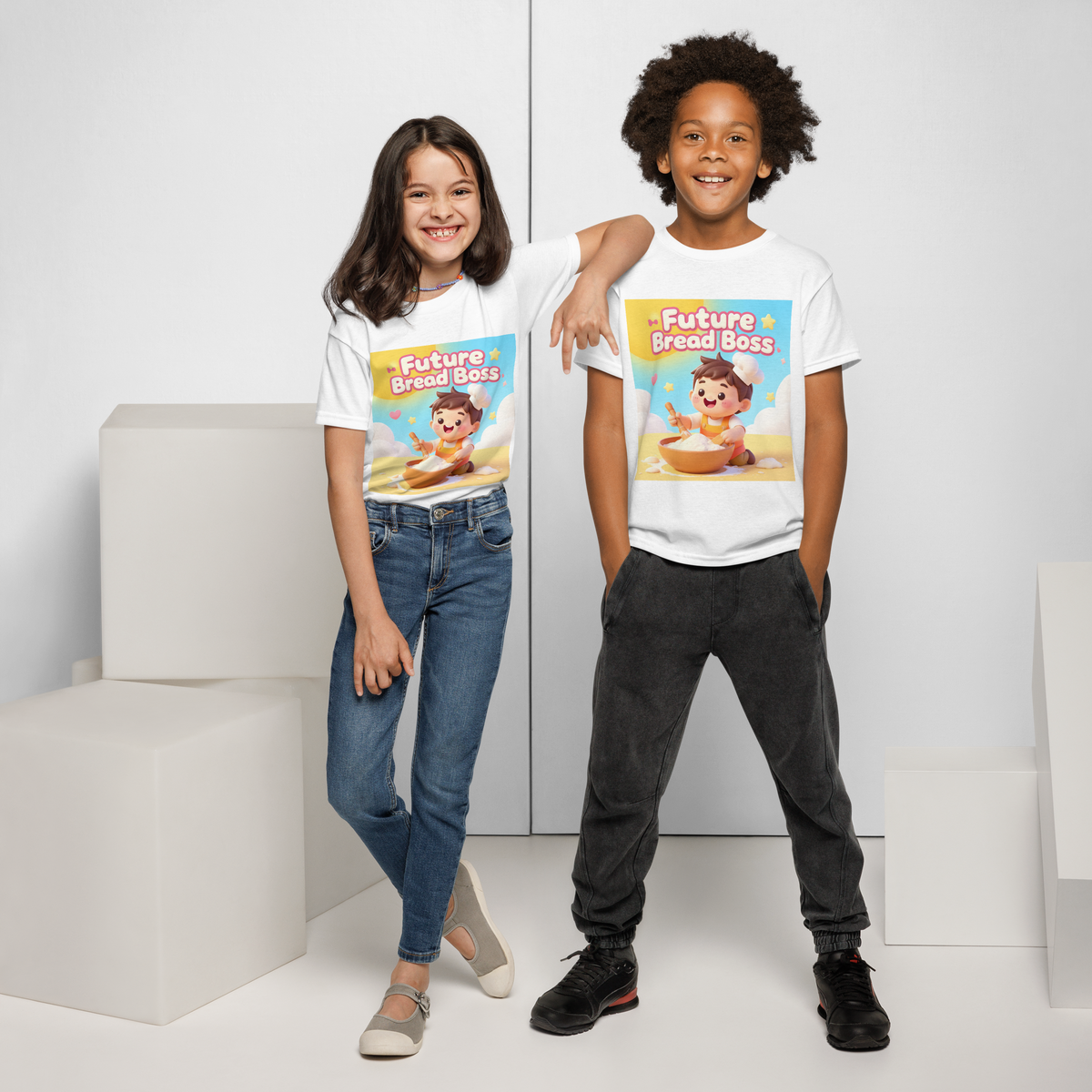 Future Bread Boss V1 | Youth t-shirt Apparel > Kids' T-Shirts ZomaModa