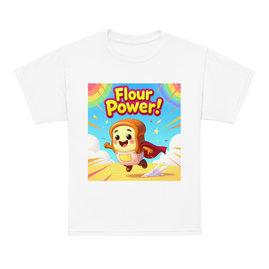 Flour Power V1 | Youth t-shirt White Apparel > Kids' T-Shirts ZomaModa