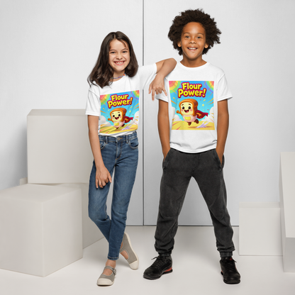 Flour Power V1 | Youth t-shirt Apparel > Kids' T-Shirts ZomaModa